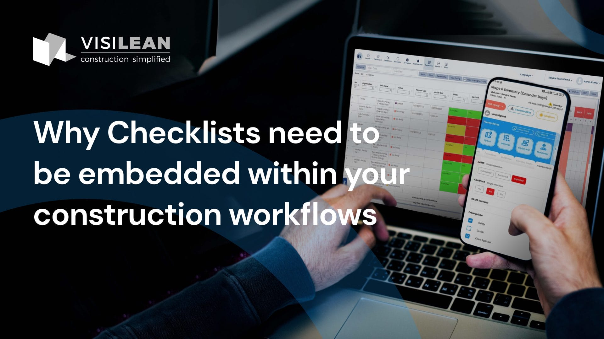 Why Checklists need to be embedded within your construction workflows