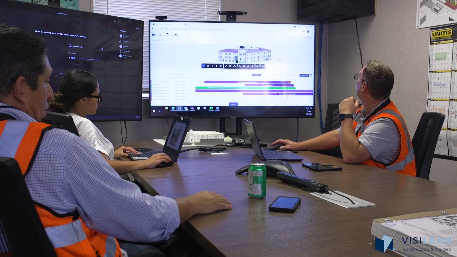 Real-time 4D BIM Visualisation to enable production planning and control