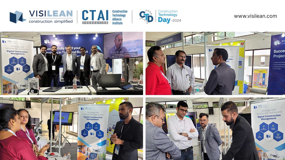 VisiLean team at Construction Technology Day India 2025