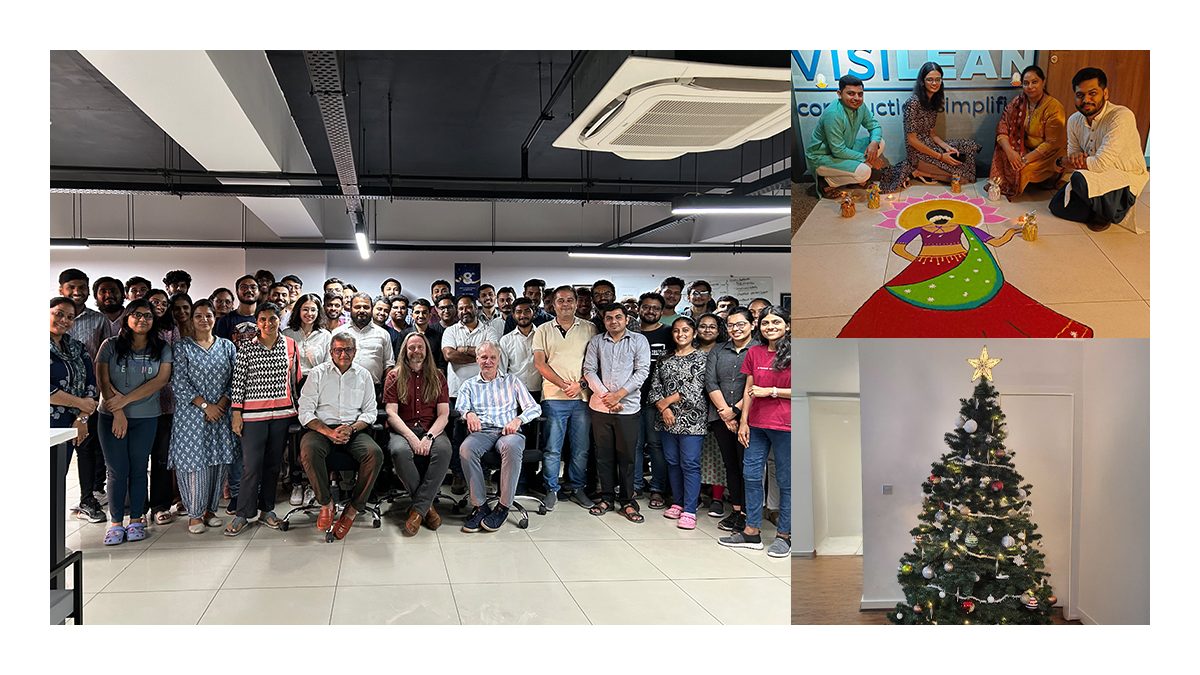 VisiLean’s Milestones in Construction Innovation, celebrating it with team