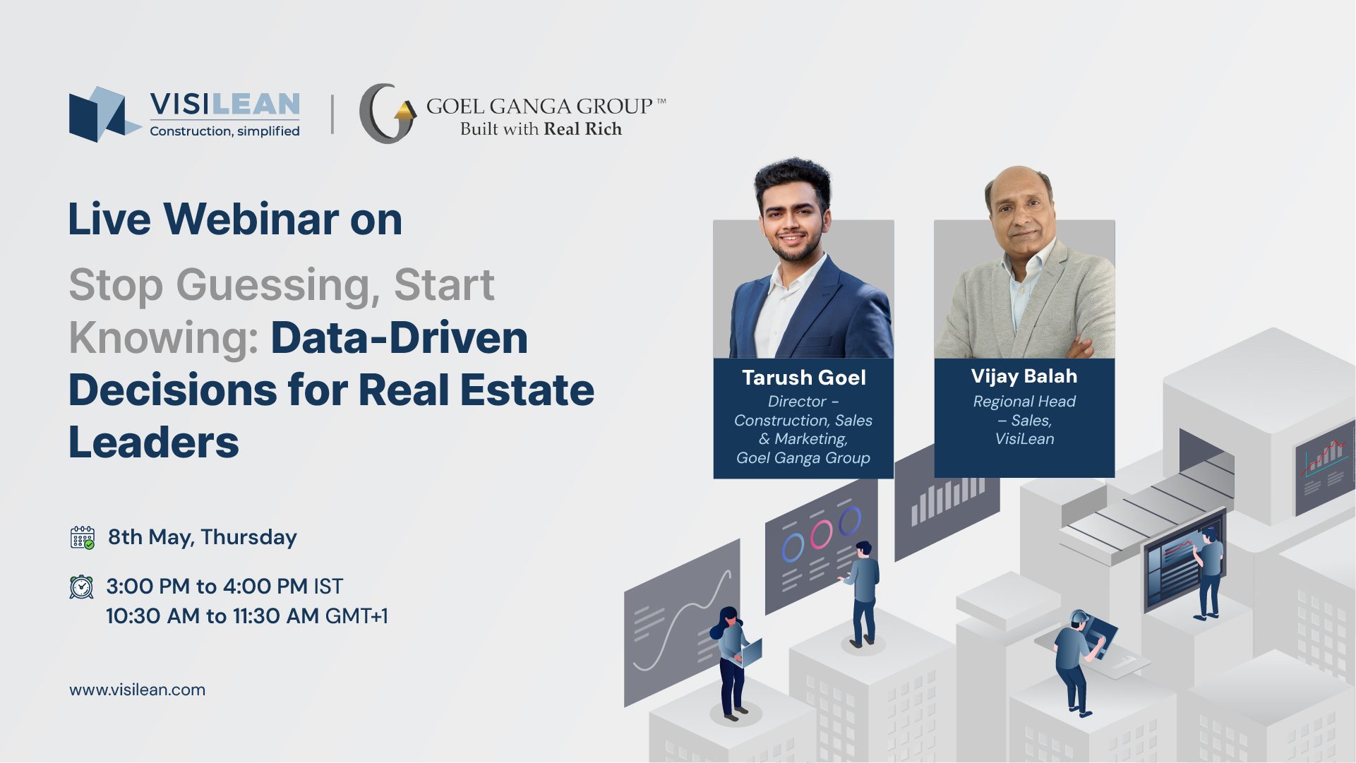 VisiLean webinar with goel ganga group